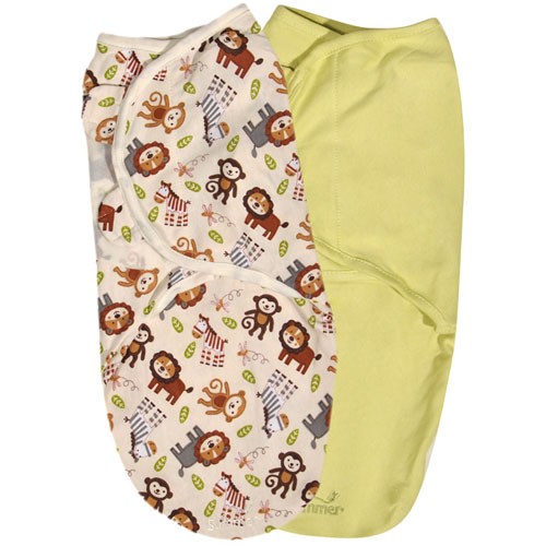 Пеленка Summer Infant Swaddleme Конверт для пеленания на липучке (р-р S/M) 2 шт