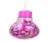 Bead Bazaar Колье Пурпурная лампочка 471