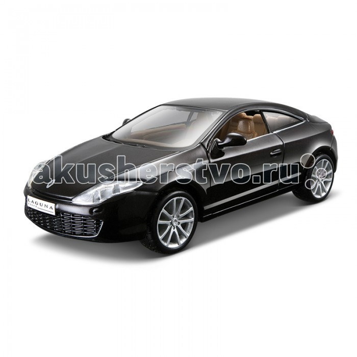 Bburago 1:32 BB Машина Renault Laguna Coupe1:32 BB Машина Renault Laguna Coupe Bburago 1:32 BB Машина Renault Laguna Coupe1:32 BB Машина Renault Laguna CoupeМодель 1:32 BB Машина СБОРКА Renault Laguna Coupe металл. в закрытой упаковке - это конструктор и автомодель в одной игрушке. Чтобы поиграть с машинкой, ребенок должен ее сначала сложить, после чего он получит копию роскошного автомобиля, которая максимально приближена к оригиналу. Все элементы изготовлены с высокой степенью детализации с единственной разницей в размерах - габариты маленькой копии имеют соотношение к оригинальным 1:32. Металлический корпус окрашен настоящей автомобильной краской цвета черный металлик, а руль и колеса автомобиля поворачиваются. Благодаря великолепному внешнему виду машина станет украшением любой коллекции автомоделей. Все детали машинки легко собираются. В процессе сборки конструктора ребенок приобретет технические навыки, привыкнет к усидчивости и выучит устройство автомобиля. Придумывая разные игровые ситуации, малыш будет развивать свое воображение. Игры с машинками помогут в развитии мелкой моторики, координации движений, ловкости, тактильного восприятия. Коллекционные машинки рекомендованы детям от трех лет. Продукция сертифицирована, экологически безопасна для ребенка, использованные красители не токсичны и гипоаллергенны.<br>