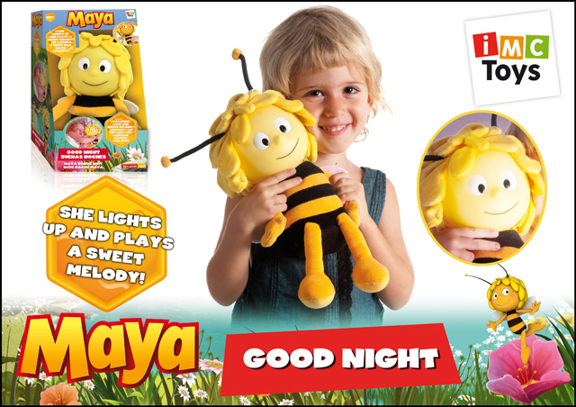 IMC toys Пчелка MayaПчелка Maya IMC toys Пчелка MayaПчелка MayaIMC toys Пчелка Maya - станет лучшим другом для вашего малыша, ведь она не только полезный ночник, но и красивая игрушка. Особенно такая игрушка понравится маленьким непоседам, которые не любят вовремя ложиться спать, так как перед сном она споет ребенку колыбельную, и Ваш малыш почти сразу же уснет. Ночник работает от 6-и батареек вида AA.<br>