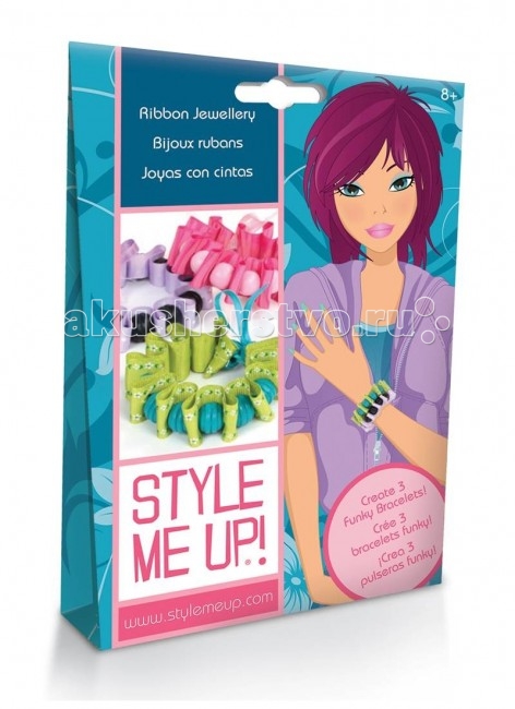 Wooky Style Me Up Красочные браслеты из лент и бусинок от Акушерство Wooky Style Me Up Красочные браслеты из лент и бусинок от Акушерство