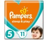 Pampers Подгузники Sleep and Play Стандарт 5 (11-18 кг) 11 шт.