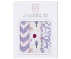 Пеленка SwaddleDesigns SwaddleLite Lavender Lite комплект 3 шт.
