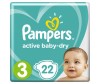 Pampers Подгузники Active Baby Стандарт 3 (4-9 кг) 22 шт.