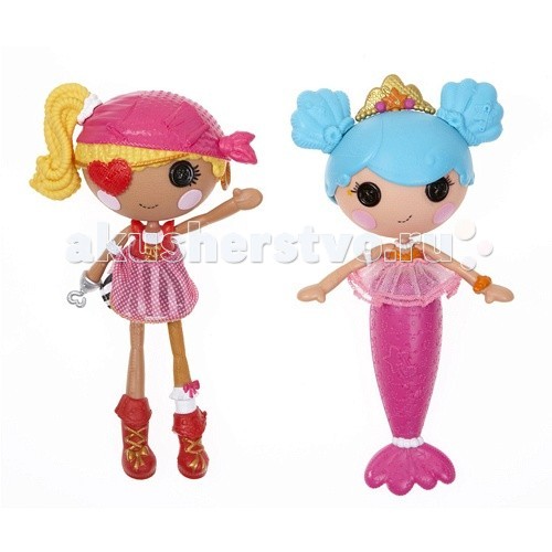 Lalaloopsy Набор Фабрика Русалка/Пират 2 шт.Набор Фабрика Русалка/Пират 2 шт. Lalaloopsy Набор Фабрика Русалка/Пират 2 шт.Набор Фабрика Русалка/Пират 2 шт.Игровой набор Фабрика Lalaloopsy Русалка/Пират Теперь появилась отличная возможность создать своего персонажа! В комплект входят: 2 головы 2 туловища руки ноги 2 прически аксессуары. Комбинируйте все элементы, чтобы получились 2 совершенно разные куклы. Батарейки не требуются.<br>