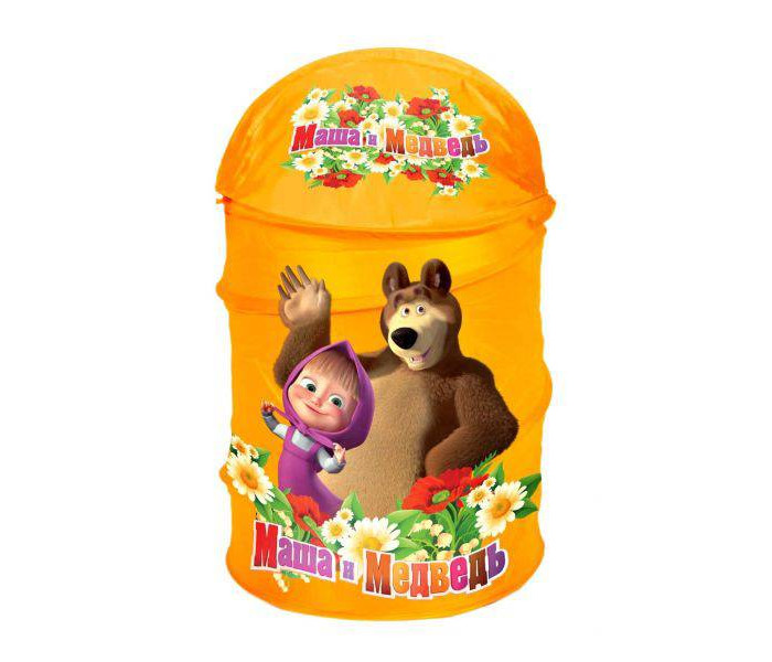 Играем вместе Корзина для игрушек Маша и медведь XDP-1792-R от Акушерство Играем вместе Корзина для игрушек Маша и медведь XDP-1792-R от Акушерство
