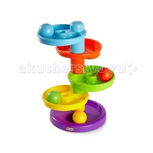 Развивающая игрушка Little Tikes Горка-спираль 635007Горка-спираль 635007 Развивающая игрушка Little Tikes Горка-спираль 635007Горка-спираль 635007Игрушка развивающая Горка-спираль 635007. Ваш ребенок должен положить мячик на самый верхний уровень и наблюдать, как он скатывается вниз по спиралевидной горке. Основные характеристики: Помогает развивать моторные способности Яркое оформление притягивает детей<br>