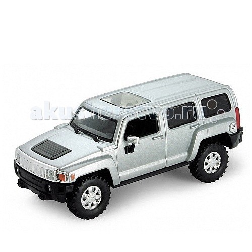 Welly Модель машины 1:32 Hummer H3Модель машины 1:32 Hummer H3 Welly Модель машины 1:32 Hummer H3Модель машины 1:32 Hummer H3Модель машины 1:32 Hummer H3 Коллекционная модель машины масштаба 1:32 Hummer H3. Функции: открываются передние двери, инерционный механизм.<br>