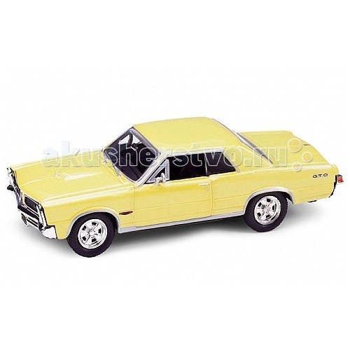Welly Модель винтажной машины 1:34-39 Pontiac GTO 1965
