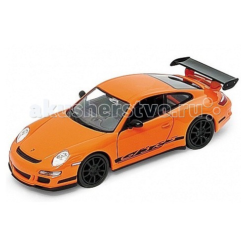 Welly Модель машины 1:34-39 Porsche GT3 RSМодель машины 1:34-39 Porsche GT3 RS Welly Модель машины 1:34-39 Porsche GT3 RSМодель машины 1:34-39 Porsche GT3 RSМодель машины 1:34-39 Porsche GT3 RS Коллекционная модель масштаба 1:34. Функции: открываются передние двери, инерционный механизм.<br>