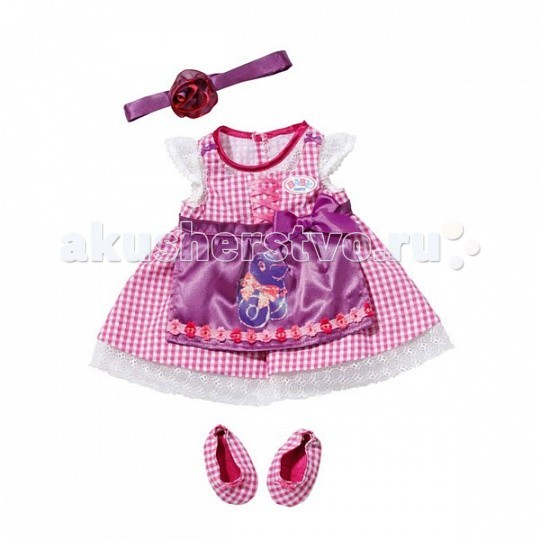 Zapf Creation Baby born Платье Красотка 819-364Baby born Платье Красотка 819-364 Zapf Creation Baby born Платье Красотка 819-364Baby born Платье Красотка 819-364Игрушка BABY born Платье Красотка 819-364 Одежда для куклы Zapf Creation Baby born.<br>