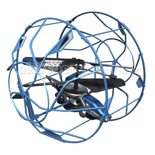 Air Hogs Вертолет в клетке 44501Вертолет в клетке 44501 Air Hogs Вертолет в клетке 44501Вертолет в клетке 44501Очередное чудо техники из серии AirHogs - Вертолет в клетке 44501! Этот уникальный вертолет защищен наружной клеткой, которая создает барьер между ним и поверхностью или предметами. Клетка вращается вокруг вертолета, что позволяет ему будто бы «забираться» на стену. Модель хорошо подойдет новичкам в управлении вертолетами, с помощью которой они будут практиковаться с минимальными повреждениями игрушки. Для игры необходимо 6 батареек типа АА. Время зарядки около 30 мин, время игры около 5 мин. Особенности игрушки: Оснащен защитной клеткой «Забирается» по вертикальным поверхностям Идеальный вариант для новичков Необходимо 6 батареек типа АА Время зарядки около 30 мин, время игры около 5 мин. В набор входит: Модель вертолета Пульт Управления<br>