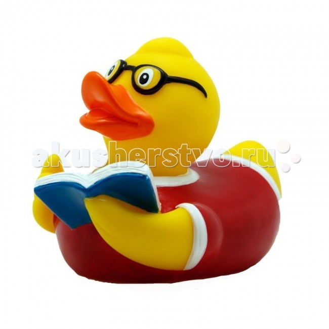 FunnyDucks Игрушка для купания Уточка УченыйИгрушка для купания Уточка Ученый FunnyDucks Игрушка для купания Уточка УченыйИгрушка для купания Уточка УченыйLaLuLi Уточка Ученый. Уточки среди водоплавающих игрушек всегда занимали почетное лидирующее место. Трудно выдумать что-то новое в этом море желтого очарования. Вот разве что наделить каждую игрушку своим характером и образом. Трогательные, яркие, забавные резиновые уточки наверняка понравятся малышам. С ними можно купаться, использовать в повседневных играх, как на улице, так и дома. Устраивайте импровизированный театр, изучайте профессии, учитесь считать, придумывайте вместе с ребенком истории, а уточки сделают процесс обучения более радостным и увлекательным. Размер уточек 8*8 см. Они рекомендованы детям с 3 лет, но под присмотром взрослых их можно использовать с пеленок.Даже взрослых эти прикольные уточки заставят улыбнуться. Причем каждый покупатель выберет из представленного ряда забавных образов тот, который он сможет подарить друзьям или коллегам, для того что бы поднять им настроение. Уточки любят компанию, и вы сможете подобрать к каждому образу целую серию на все случаи жизни: скейтбордист, байкер, футболист, дайвер, ныряльщик, музыкант, жених с невестой и детки, семья эскимосов, уточка, которая поздравляет с днем рождения и много других. Из серии профессии: утка-доктор, утка-медсестра, утка-пожарный, -повар, -пекарь, -следопыт, -ученый, -пилот и стюардесса. Киношные и мультяшные персонажи: резиновая уточка пчелка Майя и Вилли, Спиди-гонщик, Принцесса лягушка, пираты, рыцари, Дракула, Скелет, Шерлок Холмс, семья уток Супергероев, Спайдермэн и утка-Бэтмен.Утки в виде животных и даже цветов: Божья коровка, Буренушка, Кошка и утка-подсолнух. Большие уточки 23 см выглядит эксклюзивно и восхитительно. С такой, почти настоящей по размеру уткой можно купаться не только в ванной, а также в домашнем бассейне или пруду.Уточки изготовлены из безопасных материалов. На воде держатся ровно, голова не перевешивает, на бок не заваливаются. При нажатии издают негромкий пищащий звук. Описание товара: резиновые уточки размером 8*8 см рекомендованы детям с 3 лет, но под присмотром взрослых их можно использовать с пеленок предназначены для игры в ванной, дома и на улице изготовлены из безопасных материалов на воде держатся ровно, голова не перевешивает, на бок не заваливаются можно устроить импровизированный театр, изучать профессии, учиться считать, придумывать вместе с ребенком увлекательные истории широкий выбор разнообразных образов способны поднять настроение и стать оригинальным подарком для взрослых.<br>