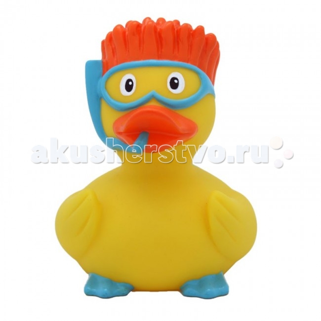 FunnyDucks Игрушка для купания Уточка НыряльщикИгрушка для купания Уточка Ныряльщик FunnyDucks Игрушка для купания Уточка НыряльщикИгрушка для купания Уточка НыряльщикFunnyDucks Уточка Ныряльщик. Уточки среди водоплавающих игрушек всегда занимали почетное лидирующее место. Трудно выдумать что-то новое в этом море желтого очарования. Вот разве что наделить каждую игрушку своим характером и образом. Трогательные, яркие, забавные резиновые уточки наверняка понравятся малышам. С ними можно купаться, использовать в повседневных играх, как на улице, так и дома. Устраивайте импровизированный театр, изучайте профессии, учитесь считать, придумывайте вместе с ребенком истории, а уточки сделают процесс обучения более радостным и увлекательным. Размер уточек 8*8 см. Они рекомендованы детям с 3 лет, но под присмотром взрослых их можно использовать с пеленок.Даже взрослых эти прикольные уточки заставят улыбнуться. Причем каждый покупатель выберет из представленного ряда забавных образов тот, который он сможет подарить друзьям или коллегам, для того что бы поднять им настроение. Уточки любят компанию, и вы сможете подобрать к каждому образу целую серию на все случаи жизни: скейтбордист, байкер, футболист, дайвер, ныряльщик, музыкант, жених с невестой и детки, семья эскимосов, уточка, которая поздравляет с днем рождения и много других. Из серии профессии: утка-доктор, утка-медсестра, утка-пожарный, -повар, -пекарь, -следопыт, -ученый, -пилот и стюардесса. Киношные и мультяшные персонажи: резиновая уточка пчелка Майя и Вилли, Спиди-гонщик, Принцесса лягушка, пираты, рыцари, Дракула, Скелет, Шерлок Холмс, семья уток Супергероев, Спайдермэн и утка-Бэтмен.Утки в виде животных и даже цветов: Божья коровка, Буренушка, Кошка и утка-подсолнух. Большие уточки 23 см выглядит эксклюзивно и восхитительно. С такой, почти настоящей по размеру уткой можно купаться не только в ванной, а также в домашнем бассейне или пруду.Уточки изготовлены из безопасных материалов. На воде держатся ровно, голова не перевешивает, на бок не заваливаются. При нажатии издают негромкий пищащий звук. Описание товара: резиновые уточки размером 8х8 см рекомендованы детям с 3 лет, но под присмотром взрослых их можно использовать с пеленок предназначены для игры в ванной, дома и на улице изготовлены из безопасных материалов на воде держатся ровно, голова не перевешивает, на бок не заваливаются можно устроить импровизированный театр, изучать профессии, учиться считать, придумывать вместе с ребенком увлекательные истории широкий выбор разнообразных образов способны поднять настроение и стать оригинальным подарком для взрослых<br>