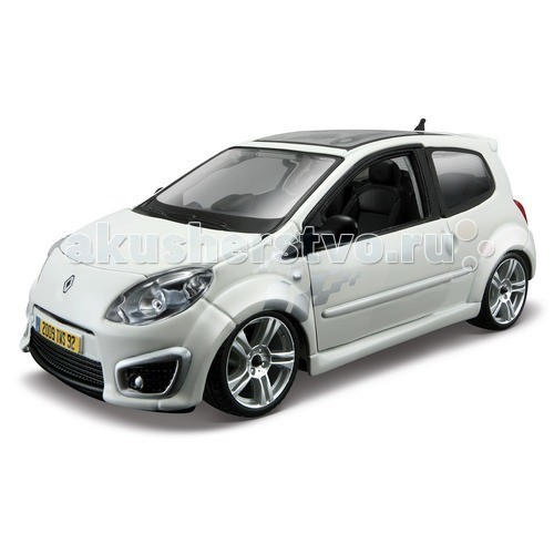 Bburago 1:24 масштабный автомобиль Star - Renault Twingo RS1:24 масштабный автомобиль Star - Renault Twingo RS Bburago 1:24 масштабный автомобиль Star - Renault Twingo RS1:24 масштабный автомобиль Star - Renault Twingo RSBburago 1:24 масштабный автомобиль Star - Renault Twingo RS - не оставит равнодушным ни одного коллекционера машинок. Модель выполнена с высокой детализацией, с открывающимися дверями, капотом и крутящимися колесами, в точности повторяющей внешний облик реального автомобиля. Масштабная модель изготовлена из металла и окрашена настоящей автомобильной краской, по цвету соответствующей тону марки реального автомобиля. Рекомендуется для детей от 3-х лет.<br>