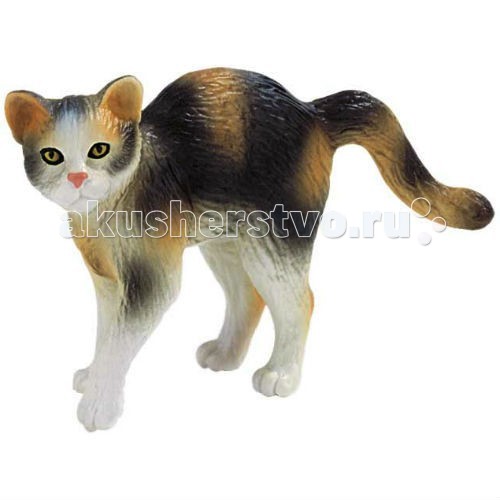 Bullyland Фигурка Кот трехцветный 7 смФигурка Кот трехцветный 7 см Bullyland Фигурка Кот трехцветный 7 смФигурка Кот трехцветный 7 смBullyland Фигурка Кот трехцветный 7 см. - согласно исследованиям, среди трехцветной породы коты встречаются крайне редко. Можно сказать, что почти «трехцветки» - кошки. К сожалению, даже яркий окрас не позволяет отнести «трехцветок» к конкретной породе. В культуре разных стран трехцветная кошка ценится по-своему. Но в одном все сходятся: трехцветная кошка приносит удачу и деньги своему хозяину. Фигурка трехцветного кота удивительно похожа на настоящего. Дети любят фигурки животных, особенно котов и собак. А фигурка милого, трехцветного котика вызовет положительные эмоции у ребенка. Выполненная из высококачественных, нетоксичных материалов игрушка абсолютно безопасна для детей. Размер: 75 х 33 х 50 мм.<br>