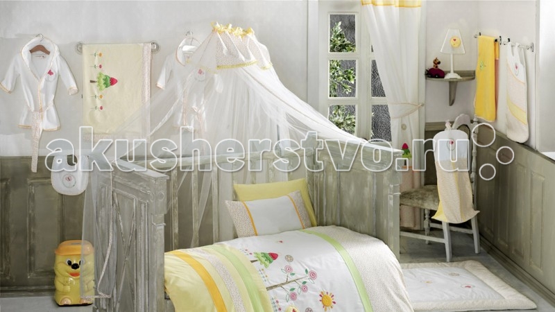 Балдахин для кроватки Kidboo Sunny DaySunny Day Балдахин для кроватки Kidboo Sunny DaySunny DayБалдахин Kidboo Sunny Day украсит кроватку Вашего малыша, защитит его от укусов комаров и других насекомых, а также уменьшит попадание света для крепкого и здорового сна. Подходит для всех стандартных держателей балдахина. Размер 450х150 см.<br>