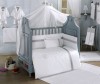 Комплект для кроватки Kidboo Blossom Linen White (6 предметов)