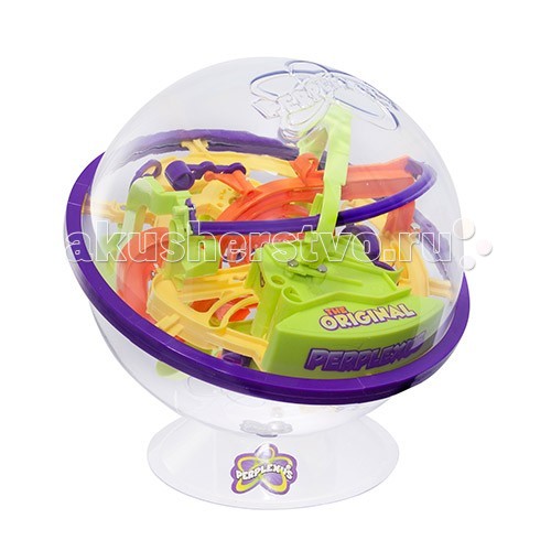 Spin Master Головоломка Perplexus Original 100 барьеровГоловоломка Perplexus Original 100 барьеров Spin Master Головоломка Perplexus Original 100 барьеровГоловоломка Perplexus Original 100 барьеровПредставляем Perplexus Original - это классическая головоломка из всей серии. Данная головоломка среднего уровня сложности. Насчитывает 100 сложных барьеров/ Чтобы пройти все барьеры, поворачивая шар на 360 градусов, необходим высокий уровень концентрации и терпения. Отлично подойдёт в качестве подарка как детям, так и взрослым. Можно устраивать турниры на прохождение лабиринта с друзьями или всей семьей. Главное - не уронить шарик! В диаметре шар около 20 см.<br>