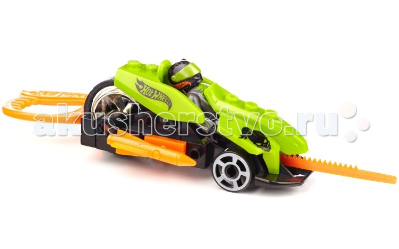 Конструктор Mega Bloks Hot Wheels Гонщики Speed RacerHot Wheels Гонщики Speed Racer Конструктор Mega Bloks Hot Wheels Гонщики Speed RacerHot Wheels Гонщики Speed RacerКонструктор Mega Bloks Hot Wheels Гонщики Speed Racer - сверхпопулярная серия машинок Hot Wheels теперь доступна в новых конструкторах Mega Bloks! О таком удачном синтезе можно только мечтать. Теперь можно собрать машинку Hot Wheels своими руками. Начните с черно-зеленой команды Speed Racer. Соберите из 14 деталей автомобиль с крутящимися колесами разного размера, всполохами пламени и выпуклым черепом в передней части машинки. Вы можете усадить внутрь водителя и отправиться на гонки, чтобы показать, что водит лучше всех. Конструктор предназначен для детей старше 5 лет.<br>