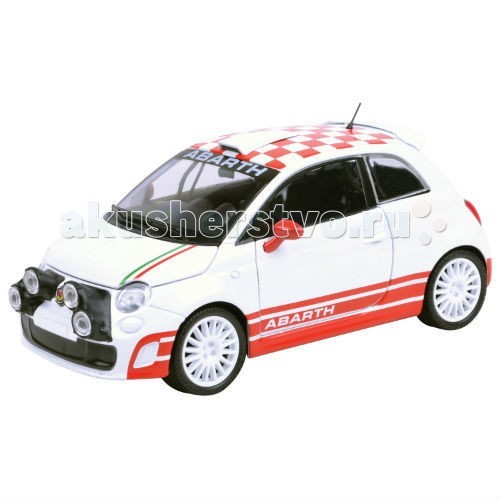 MotorMax Машинка коллекционная 1:24 Abarth 500 R3TМашинка коллекционная 1:24 Abarth 500 R3T MotorMax Машинка коллекционная 1:24 Abarth 500 R3TМашинка коллекционная 1:24 Abarth 500 R3TMotorMax Машинка коллекционная 1:24 Abarth 500 R3T - управлять и стать владельцем теперь вполне реально, ведь можно приобрести уникальную реалистичную модель автомобиля от бренда Motormax. В яркой подарочной упаковке вы обнаружите сделанную из литого металла машину с резиновыми колесами, которые плавно катятся по ровной поверхности. Юным водителям непременно понравится представлять себя за рулем мощного спортивного суперкара, у которого 4 дополнительные фары, открывающиеся дверцы, капот и багажник. Руль можно поворачивать из стороны в сторону, а вслед за ним вертятся и колеса, совсем как у настоящего Abarth 500 R3T! Шикарный дизайн салона точь-в-точь такой же, как у оригинального автомобиля, названного в честь гонщика Карло Абарта. Созданная в масштабе 1:24 модель станет неотъемлемой частью вашей коллекции.<br>