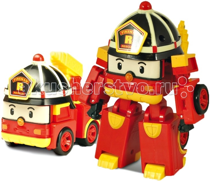 Robocar Poli Пожарная машина Рой трансформер 7,5 смПожарная машина Рой трансформер 7,5 см Robocar Poli Пожарная машина Рой трансформер 7,5 смПожарная машина Рой трансформер 7,5 смГородок Брумстаун населяют необычные машинки, каждая из которых занята своим делом: кто-то охраняет жителей, кто-то их вылечивает. А вот Поли, один из членов этой команды, тушит пожары. Яркий красивый робот с пожарной каской на голове всегда спешит на помощь, он смелый и ответственный, является самым сильным членом команды спасателей. Конструкторы позволяют ребенку при желании поменять одну игрушку на другую и реализовать множество игр. Трансформеры всегда приходят вовремя, чтобы помочь в беде жителям и гостям городка Брумс. Рой - самый сильный из команды, поэтому он всегда появляется там, где нужна смелость и поддержка. Игрушка выполнена как трансформер, поэтому в отличие от привычных машинок, она не наскучит ребенку. Потому что в любой момент он сможет превратить её в храброго робота-человечка Поли и игра приобретет новый сюжет. Когда игрушка находится в состоянии робота, то у неё можно двигать конечности, когда в виде машинки, то у неё двигается пожарный кран. За счет небольшого размера её всегда можно взять с собой. Такая игрушка без сомнений привнесет в процесс игры творчество, позволит улучшить координацию движений. Трансформер изготовлен из качественных и безопасных материалов, поэтому не окажет вредного воздействия на ребенка. Продукция сертифицирована, экологически безопасна для ребенка, использованные красители не токсичны и гипоаллергенны. Вес: 0,13 кг. Размер упаковки: 0,11х0,08х0,14<br>