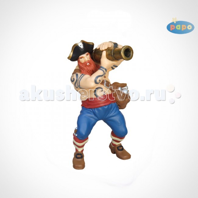 Papo Игровая фигурка Пират КанонирИгровая фигурка Пират Канонир Papo Игровая фигурка Пират КанонирИгровая фигурка Пират КанонирИгровая фигурка Пират Канонир 39439 Ручная роспись. Все фигурки Papo проходят тщательную подготовку и обработку, поэтому они крепкие и долговечные. Материал: высококачественный полимерный материал.<br>