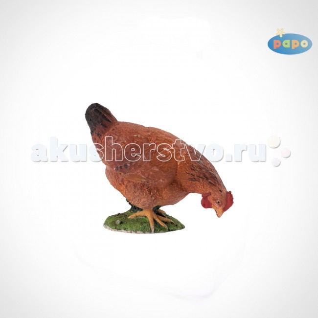 Papo Игровая реалистичная фигурка Рябая курицаИгровая реалистичная фигурка Рябая курица Papo Игровая реалистичная фигурка Рябая курицаИгровая реалистичная фигурка Рябая курицаИгровая реалистичная фигурка Рябая курица 51043 Ручная роспись. Все фигурки Papo проходят тщательную подготовку и обработку, поэтому они крепкие и долговечные. Материал: высококачественный полимерный материал.<br>