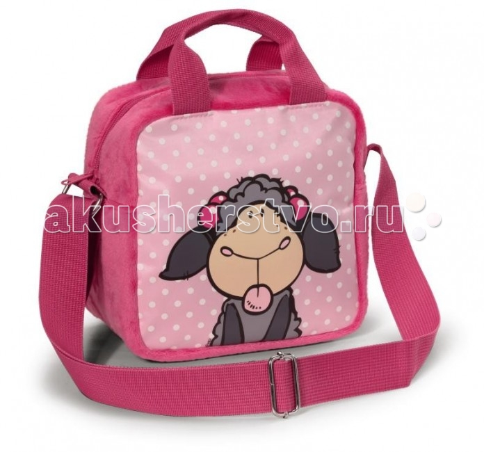 Nici Сумка Овечка Люси 20x20x11 смСумка Овечка Люси 20x20x11 см Nici Сумка Овечка Люси 20x20x11 смСумка Овечка Люси 20x20x11 смДетская сумка от Nici Овечка Люси станет стильным и функциональным подарком для каждой малышки. Сумочка небольшого компактного размера будет прекрасным дополнением к коллекции игрушек с овечками от Nici. Сумка сделана из мягкого приятного на ощупь материала. Она обязательно пригодится малышке, если вы собираетесь на отдых за город, на дачу или в небольшое путешествие. В сумку можно положить небольшие игрушки, любимые книжки со сказками или же любимые яркие фломастеры.<br>