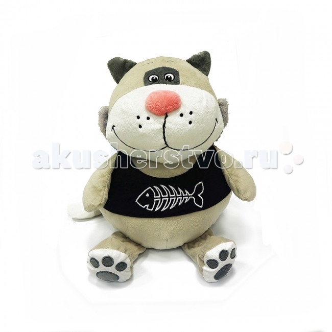 Мягкая игрушка Maxitoys Котик с рыбой 20 смКотик с рыбой 20 см Мягкая игрушка Maxitoys Котик с рыбой 20 смКотик с рыбой 20 смМягкая игрушка Maxitoys Котик с рыбой 20 см от которой ваш ребенок придет в восторг. Она изготовлена из безопасных высококачественных синтетических материалов, которые абсолютно безвредны для ребенка. Особенности: Модель способствует развитию у детей воображения, усидчивости, тактильной чувствительности у детей. Компактную и легкую игрушку малыш всегда сможет брать с собой на прогулку. Крепкие швы надежно удерживают набивку игрушки внутри. Такой очаровательный добродушный кот окажется хорошим подарком не только детям, но и взрослым.<br>