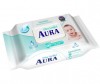 Aura Ultra Comfort Влажные салфетки для детей Алое+Витамины 100 шт.