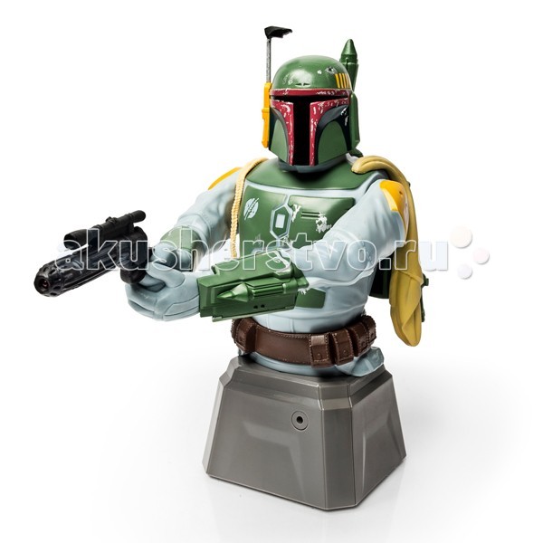 Интерактивная игрушка Star Wars Spin Master Звездные Войны Защитник комнатыSpin Master Звездные Войны Защитник комнаты Интерактивная игрушка Star Wars Spin Master Звездные Войны Защитник комнатыSpin Master Звездные Войны Защитник комнатыИнтерактивная игрушка Spin Master Star Wars Звездные Войны Защитник комнаты - комната вашего ребёнка теперь под надёжной защитой! Боба Фетт был лучшим охотником за головами во вселенной Звёздных войн, достойно приняв этот титул от своего отца. Он прекрасно владеет любыми видами оружия, особенно предпочитая свой лазерный пистолет. Защитник оживает, если почувствует движение в помещении. Он поднимает руки и начинает имитировать стрельбу. Теперь никто не проникнет в вашу комнату незамеченным! Основные характеристики: размер 20 см световые и звуковые эффекты высокая детализация фигурки датчик движения, включающий фигурку.<br>
