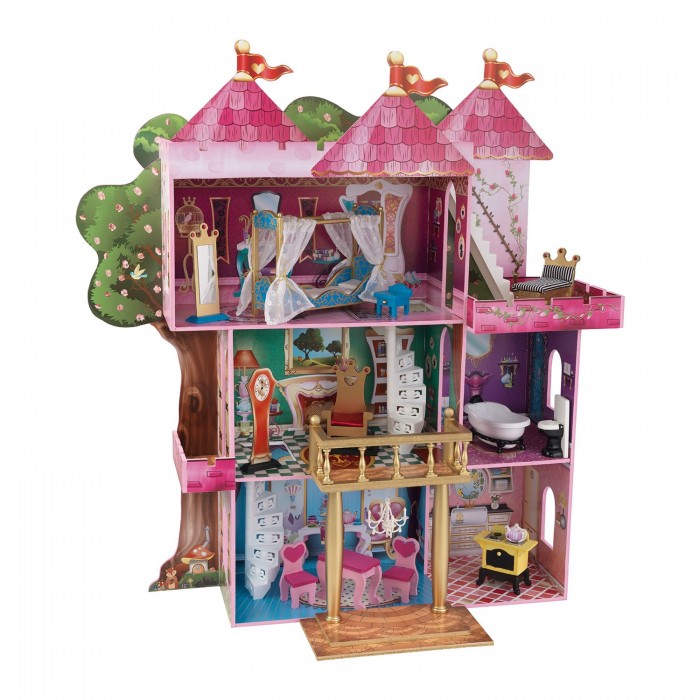 KidKraft Замок-дом для кукол Winx и Ever After High Книга Сказок с мебельюЗамок-дом для кукол Winx и Ever After High Книга Сказок с мебелью KidKraft Замок-дом для кукол Winx и Ever After High Книга Сказок с мебельюЗамок-дом для кукол Winx и Ever After High Книга Сказок с мебельюKidKraft Замок-дом для кукол Winx и Ever After High Книга Сказок (Storybook) с мебелью. Дом выполнен в оттенках розового. Сказочные серии Barbie, волшебницы Winx и ученики необычной школы Ever After High по достоинству оценят этот огромный дворец. В замке 3 этажа, 5 комнат и 3 балкона. Набор из 14 элементов кукольной мебели. Приставной балкон с колоннами можно передвигать. В наборе: домик 14 предметов интерьера инструкция.<br>