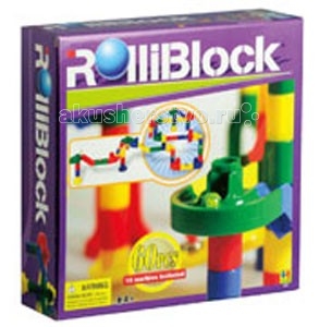 Конструктор Tototoys Крутые виражи RolliBlock 60 деталейКрутые виражи RolliBlock 60 деталей Конструктор Tototoys Крутые виражи RolliBlock 60 деталейКрутые виражи RolliBlock 60 деталейTototoys Конструктор Крутые виражи RolliBlock 60 деталей. Увлекательный конструктор Tototoys Крутые виражи. Rolliblock позволит шарику совершить увлекательное путешествие по горкам! Ваш малыш с увлечением будет собирать лабиринт из имеющихся ярких разноцветных деталей, а потом по готовому лабиринту запускать шарики, и смотреть, как они будут крутиться в воронке, скатываться вниз по желобам, трубкам и ступенькам. Основное отличие конструктора Rolliblock в том, что здесь шарик чаще движется в горизонтальной плоскости, разгоняясь по горкам, и даже падает в отверстия вертикальных трубок, но потом все равно попадает в горизонтальный желоб и катится по нему. Конструктор Rolliblock содержит 60 деталей, из которых можно строить разнообразные треки для шариков. Имеются вертикальные трубки, открытые горизонтальные желоба - прямые и изогнутые, а также подставки. Помимо элементов конструктора в наборе есть 20 игровых шариков, диаметром 2 см. Все элементы конструктора соединяются между собой, образуя трек для шариков. Конструктор Крутые виражи. Rolliblock отлично развивает воображение, мелкую моторику, фантазию, а также дает представление о физических свойствах шарика, законе всемирного тяготения, силе инерции. Конструктор Крутые виражи. Rolliblock изготовлен из высококачественного пластика и окрашен нетоксичными гиппоаллергенными красками. Такой игровой набор надолго увлечет Вашего ребенка! В набор входят: 60 деталей включая 10 шариков, инструкция Размер деталей: от 4 до 10 см Упаковка: коробка.<br>