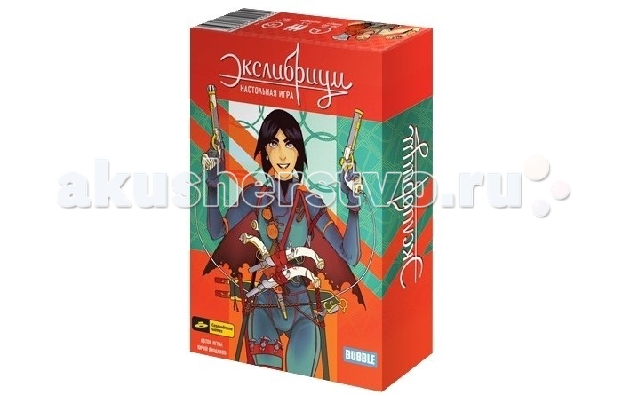 Cosmodrome Games Настольная игра ЭкслибриумНастольная игра Экслибриум Cosmodrome Games Настольная игра ЭкслибриумНастольная игра ЭкслибриумCosmodrome Games Настольная игра 52005 Экслибриум. Экслибриум - карточная настольная игра Юрия Ямщикова, выпущенная издательством Cosmodrome Games и созданная по мотивам одноимённого комикса от известного издательства BUBBLE. Экслибриум - волшебная печать, при помощи которой таинственный орден магов-книгочеев охраняет границу между мирами художественных произведений и объективной реальностью. На протяжении многих веков члены ордена ведут успешную работу по отлову существ, желающих сбежать из своих родных историй. Но иногда книжным созданиям всё-таки удаётся вырваться в реальный мир... Настольная игра предназначена для игроков любого уровня подготовки, т. е. предусмотрены базовые и продвинутые правила. Стандартный вариант правил можно освоить буквально за пять минут, партии протекают быстро и динамично, а после их завершения хочется вновь разложить карты и попробовать новую стратегию. Карточная игра на драфт и мажорити численный перевес. Длится 3 раунда, каждый из которых состоит из 3 фаз: раздача карт, набор карт влияния, активация персонажей. Получив в начале раунда несколько карт влияния, игроки распределяют их посредством драфта: игрок выкладывает одну карту из полученных себе, а оставшиеся передаёт соседу, снова оставляет одну карту себе, а оставшиеся передаёт, и т.д. Карты позволяют увеличивать влияние игрока на семерых персонажей, обладающих особыми свойствами. Любая карта может повлиять на двух разных персонажей, и игрок сам выбирает, на кого из них. В конце раунда происходит активация всех персонажей, причём в строго заданном порядке. Свойство каждого персонажа применяет тот игрок, который имеет наибольшее на него влияние. Свойства позволяют усиливать или ослаблять влияние на персонажей, переносить его с одного персонажа на другого, а также получать необходимые для победы очки. В комплект с игрой входят: коробка буклет с правилами пять двухсторонних карт-подсказок шесть карт целей 63 карты влияния и карта удвоения. Количество игроков: от 2 до 5 человек Продолжительность игры: 20-30 минут Упаковка: красочная коробка<br>