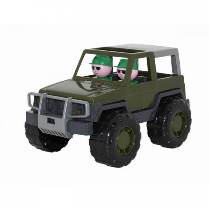 Cavallino Джип военный ВояжДжип военный Вояж Cavallino Джип военный ВояжДжип военный ВояжПолесье Джип военный Вояж - настоящая радость для ребенка, особенно если он неравнодушен к технике. Особенности: Машина имеет большие рифлёные колеса, просторную кабину, открытые люк на крыше и окна. Внутри джипа сидят двое военных, которые спешат на спецзадание. Играть с такой машиной одно удовольствие как дома, так и на улице. Размер игрушки: 23,5 х 14,5 х 13 см<br>