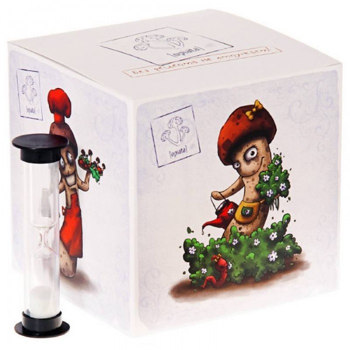 Magellan Настольная игра ОпятаНастольная игра Опята Magellan Настольная игра ОпятаНастольная игра ОпятаMagellan Настольная игра Опята. Настольная игра Magellan Опята - это веселая игра на тему медицины, которая позволит вам или вашему ребенку весело провести время в кругу семьи и друзей. Цель игры: набрать по прошествии всех раундов наибольшее количество очков. Сюжет таков: один игрок заболел и рассказывает всякий бред, доктор (второй игрок) пытается его вылечить, а остальные игроки – это добрые и злые глюки, которые показывают сценки пациенту. Каждый хочет добиться своего результата. Пациенту всегда выгодно рассказывать, что он видит, глюкам - маскироваться друг под друга, а доктору - пытаться выделить в бреду пациента основные моменты, которые помогут ему поставить диагноз. За свои старания участники получают победные очки, которые отмечаются на игровом поле. После каждого раунда игроки меняются местами по кругу. Побеждает самый старательный игрок. У этой игры также есть вариант посложнее и вариант Третьим будешь?. В комплект игры входят 117 карт болезней, на которых написаны слова и темы, 20 карт лекарств, помогающих пациенту жить, список болезней для доктора, игровое поле-памятка, маркер, песочные часы и правила игры на русском языке. Длительность партии: 30-60 минут.<br>