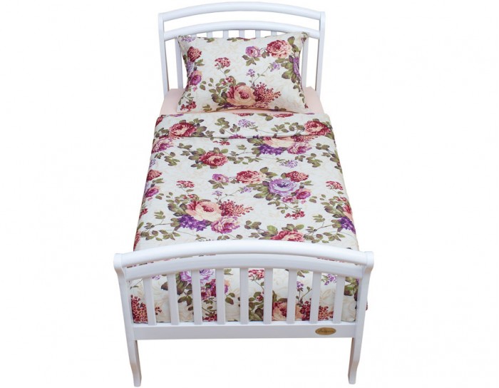 Постельное белье Giovanni Rose (2 предмета)Rose (2 предмета) Постельное белье Giovanni Rose (2 предмета)Rose (2 предмета)Комплект постельного белья Rose для дошкольников (2 предмета) Яркие дизайны порадуют ваших малышей. Комплект из пододеяльника и наволочки изготовлен специально для дошкольников и идеально подойдет для всех кроватей Giovanni размером 160х80 см. Характеристика: Пододеяльник: 140х160 см Наволочка: 50х70 см Состав: Хлопок 100% (бязь)<br>