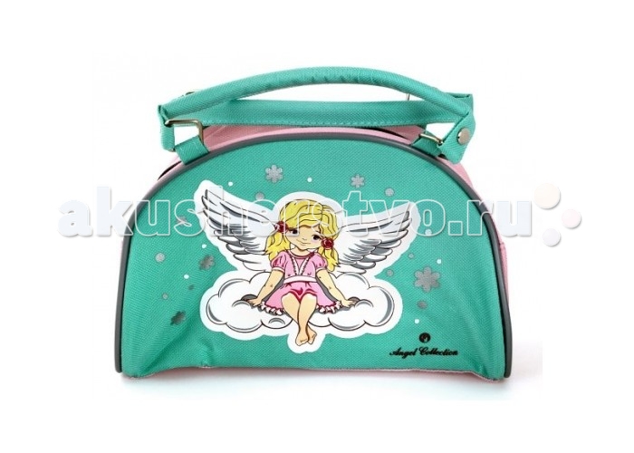 Angel Collection Сумочка АнгелочекСумочка Ангелочек Angel Collection Сумочка АнгелочекСумочка АнгелочекСумка Ангелочек от Angel Collection для девочек изготовлена из качественных материалов, отличается стильным дизайном. Сумка закрывается на молнию. Размер сумки: 22 х 9 х 13.5 см<br>