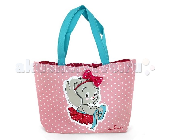 Angel Collection Сумка ЗайкаСумка Зайка Angel Collection Сумка ЗайкаСумка ЗайкаСумка для девочек Angel Collection Зайка изготовлена из качественных материалов, отличается стильным дизайном. Сумка закрывается на молнию. Размер сумки: 33 x 8 x 23 см<br>
