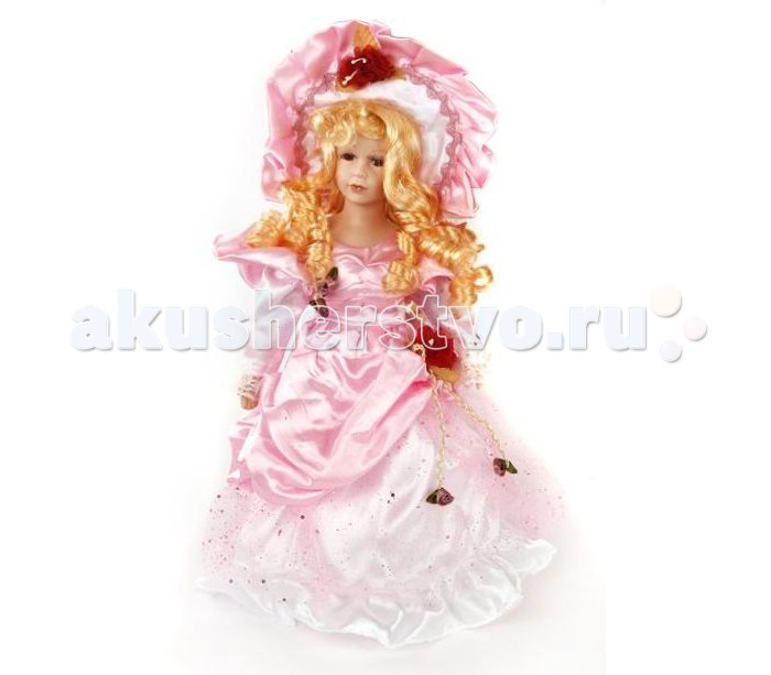 Angel Collection Кукла фарфоровая Адэлина 16 40.6 смКукла фарфоровая Адэлина 16 40.6 см Angel Collection Кукла фарфоровая Адэлина 16 40.6 смКукла фарфоровая Адэлина 16 40.6 смКаждая кукла, выпущенная в серии Angel Collection, обладает неповторимым образом - принцессы, феи, маленькие девочки, роскошные невесты и т.д. Изысканные наряды и очаровательная матовость фарфора превращают этих кукол в настоящее произведение искусства. Куклы сделаны из уникальной голубой глины, добываемой только в провинции Tai-Nan Shin, Тайвань. Фарфоровая красавица - это не просто игрушка, а также украшение для интерьера или ценный экспонат коллекции. Высота куклы: 40.6 см<br>