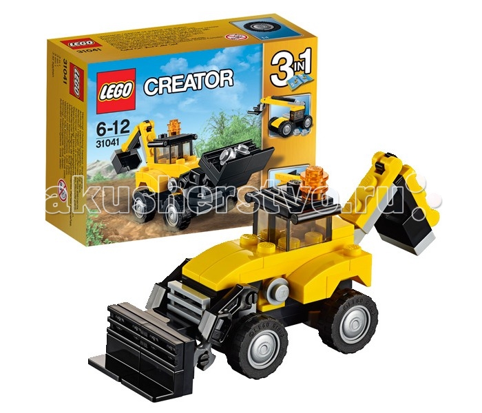 Коструктор Lego Creator 31041 Лего Криэйтор Строительная техника