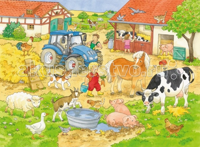 Ravensburger Пазл В деревне 16 элементовПазл В деревне 16 элементов Ravensburger Пазл В деревне 16 элементовПазл В деревне 16 элементовПаззл Ravensburger: От частицы к частице – всё высшее качество Отсутствие двух одинаковых деталей обеспечено использованием вручную изготовленного инструментария Частицы идеально соединяются Матовая поверхность исключает неприятные отблески Прочные детали не ломаются Изготовлено из экологического сырья Количество деталей паззла: 16 Размер картинки: 49х36 см. Материал: картон и бумага, части устойчивы к сгибанию<br>