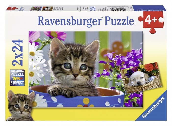Ravensburger Пазл Милые друзья 2х24 элементовПазл Милые друзья 2х24 элементов Ravensburger Пазл Милые друзья 2х24 элементовПазл Милые друзья 2х24 элементовПаззл Ravensburger: От частицы к частице – всё высшее качество Отсутствие двух одинаковых деталей обеспечено использованием вручную изготовленного инструментария Частицы идеально соединяются Матовая поверхность исключает неприятные отблески Прочные детали не ломаются Изготовлено из экологического сырья Количество деталей паззла: 48 Размер картинки: 18х26 см. Материал: картон и бумага, части устойчивы к сгибанию<br>