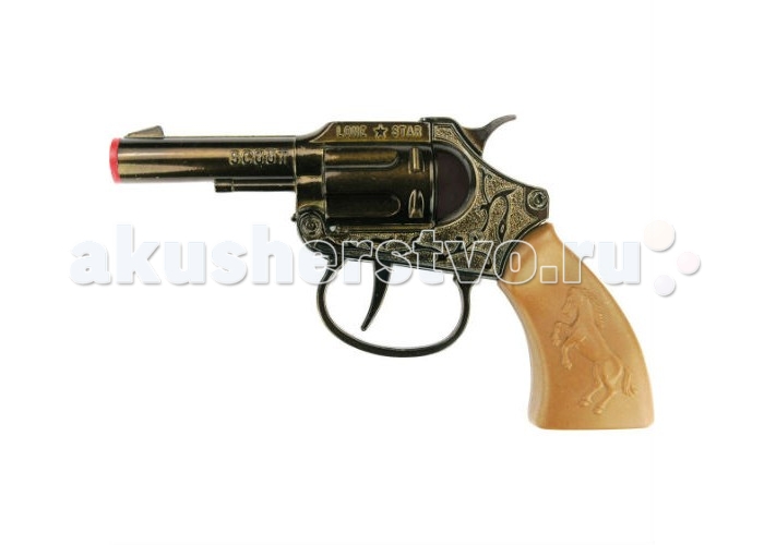 Sohni-wicke Пистолет Scout 100-зарядные Gun Western 135mmПистолет Scout 100-зарядные Gun Western 135mm Sohni-wicke Пистолет Scout 100-зарядные Gun Western 135mmПистолет Scout 100-зарядные Gun Western 135mmИгрушечное оружие Sohni-wicke Пистолет Scout 100-зарядные Gun Western 135mm Ваш ребенок любит вестерны и фильмы про крутых ковбоев? Значит меткий и надежный игрушечный пистолет Scout на 100 зарядов станет верным помощником для юного героя с Дикого Запада. Этот игрушечный пистолет идеально создан для активных детских игр. Длина пистолета: 135 мм Ёмкость магазина: 100 зарядов Sohni-Wicke — это лучшее детское оружие от европейского производителя. Вся продукция компании выполнена из безопасных, экологичных, нетоксичных и качественных материалов. Обязательно ознакомьтесь с инструкцией и соблюдайте меры безопасности. Пистоны необходимо приобретать отдельно.<br>