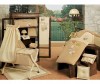 Постельное белье BabyPiu Biba в чемодане для люльки