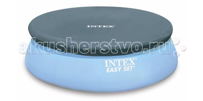 Бассейн Intex Тент для бассейна круглый 457 смТент для бассейна круглый 457 см Бассейн Intex Тент для бассейна круглый 457 смТент для бассейна круглый 457 смКруглый тент для бассейна, имеющего диаметр 457 см, поможет предотвратить нежелательное попадание листвы и пыли. Вода в течение длительного времени будет оставаться чистой, можно будет не переживать за состояние кожи после купания в закрытом водоеме. Использовать тент рекомендуется на протяжении всего времени, пока бассейн простаивает без пловцов. Также данное покрывало обеспечит сохранность воды — под ним она не сможет испаряться. Тент изготовлен из устойчивого к механическому воздействию материала. На каркасе бассейна чехол закрепляется специальным канатом, пропущенным по краю тента.<br>