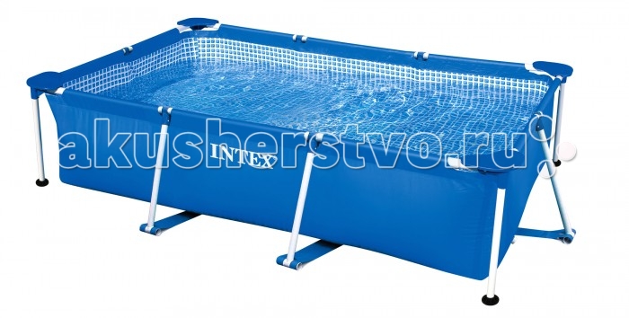 Бассейн Intex каркасный 220х150х60 смкаркасный 220х150х60 см Бассейн Intex каркасный 220х150х60 смкаркасный 220х150х60 смБассейн 28270NP — это каркасный бассейн, который не займет много времени и сил в процессе сборки (бассейн устанавливается в среднем за 30 минут). Изделие состоит из двух частей — прочного каркаса и чаши, изготовленной из двухслойного винила. Стенки бассейна покрыты специальным покрытием с помощью технологии Super-Tough. Технология Super-Touch (сочетание винила и полиэстра), используемая в производстве, наделяет материал тройной прочностью, стойкостью к ударам, воздействию солнечного света, растягиваниям и стираниям. Бассейн можно разместить на даче или взять с собой на отдых на природу. Бассейн не рекомендуется использовать при минусовой температуре. Модель оснащена клапаном для удобства слива воды и разъемами для подключения фильтрующих и хлорирующих устройств. Размер: 220х150х60 см. Вместимость бассейна: 1662 л. Вес: 15 кг.<br>