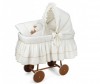 Колыбель Italbaby AURORA (Carrozzina / бамбук) на больших колесах