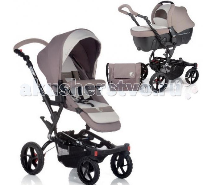 Коляска Jane Crosswalk Transporter Lite 2 в 1Crosswalk Transporter Lite 2 в 1 Коляска Jane Crosswalk Transporter Lite 2 в 1Crosswalk Transporter Lite 2 в 1Спортивная коляска с большим реверсивным прогулочным блоком, независимой подвеской задних колес, большими колесами из вспененной резины с яркими протекторами, глубоким капюшоном, раскладывающейся до 180гр. спинкой сидения. Особенности: Шасси выполнено в виде перевернутой буквы С, что обеспечивает больше пространства для родителей, а это облегчает толкание коляски, позволяя шагать легко и свободно. Запатентованный тип складывания позволяет уменьшить размер коляски на 30%. Крепление к шасси ProFix, что позволяет установить на нее любую люльку и автокресла Jane. Спинка регулируется и может разложиться до полностью горизонтального положения. Синхронные тормоза двойного действия на задние колеса, ручной тормоз. Колеса плавающие с фиксацией, с улучшенной поворотной системой, более плавно и легко управляемой. Ручка эргономичной формы, регулируется в 7 положениях, рукоятка Soft Touch. Независимая передняя подвеска. Колеса большие из вспененной резины, ненадувные, с ярко выраженными протекторами, задние колеса съемные. Коляска укомплектована новой люлькой Jane Transporter Lite. Внутри люлька стала чуть больше, а ее вес стал немного меньше. Диаметр колес: передние 23 см, задние 28 см Материал колес: вспененная резина, не надувные Тормоз: синхронные тормоза двойного действия на задние колеса, ручной тормоз Амортизация: независимая передняя подвеска Ширина колесной базы: 61см Спальная люлька Jane Transporter Lite Люлька Jane Transporter коллекции 2015 подходит для шасси любых колясок Jane с креплением Pro (2006-2015 года выпуска): Nomad Pro, Slalom Pro, Solo, Carrera Aniversario, Slalom Reverse, Rider, Unlimit, Cross Reverse; Категория 0/0+ (от 0 до 6 мес или от 0 до 10 кг) Снабжена специальными креплениями. Сделана из усиленного материала с ячеистой структурой Honey Comb Structure. Новая система вентиляции способствует лучшей циркуляции воздуха и обеспечивает дополнительный приток воздуха. Ручка для переноски люльки сделана изогнутой формы для более удобной транспортировки. Имеет следующие внешние размеры: длина 80 см, ширина 40 см, глубина 22 см. Внутренние размеры: длина по верху - 75 см, ширина по верху - 33 см, длина по дну - 68 см, ширина по дну - 30 см. Вес: 4,5 кг<br>